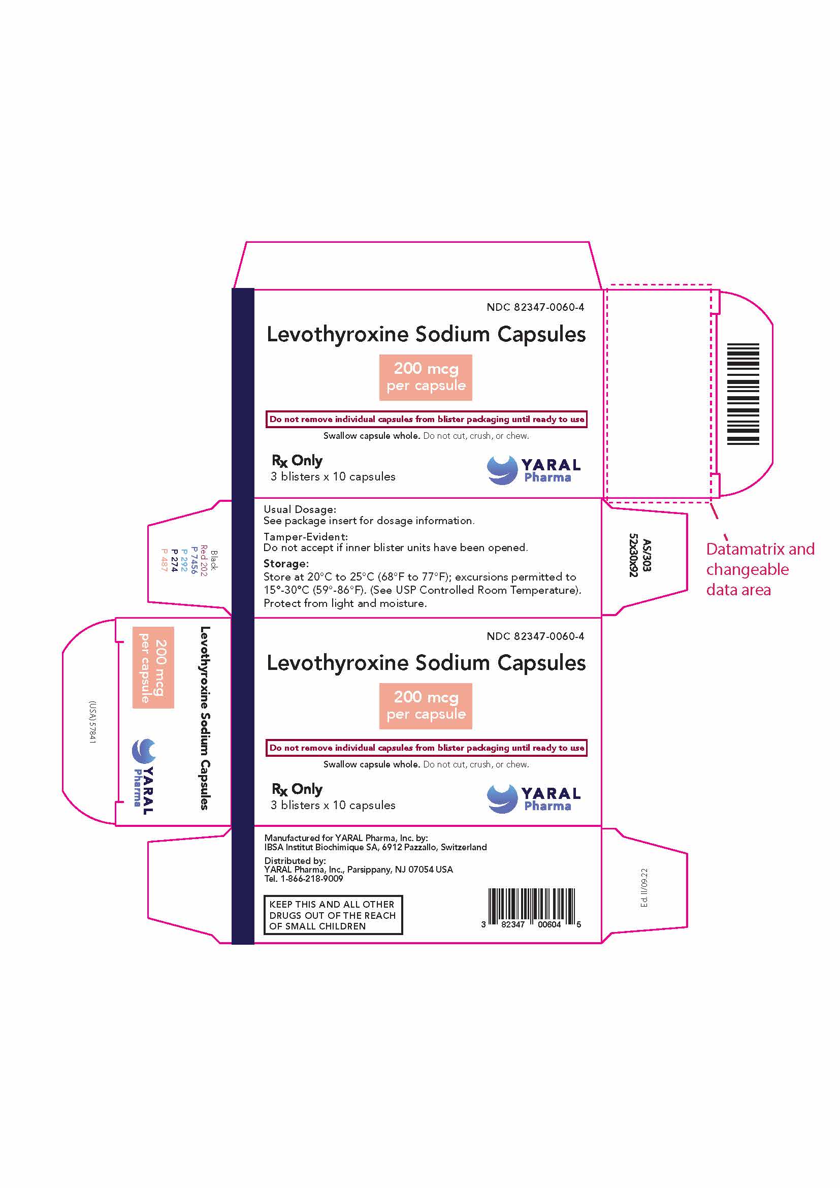 Levothyroxine Capsule: Package Insert - Drugs.com